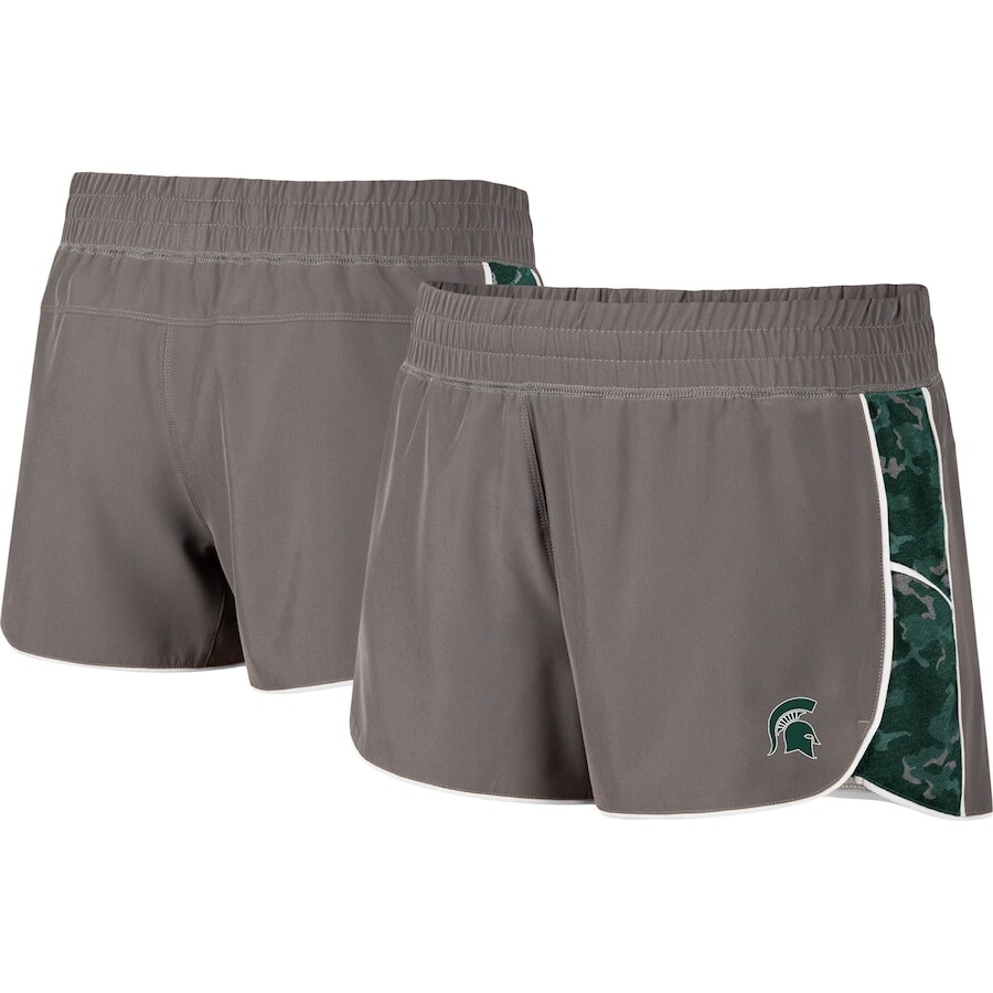 

Шорты Colosseum Michigan State Spartans, серый