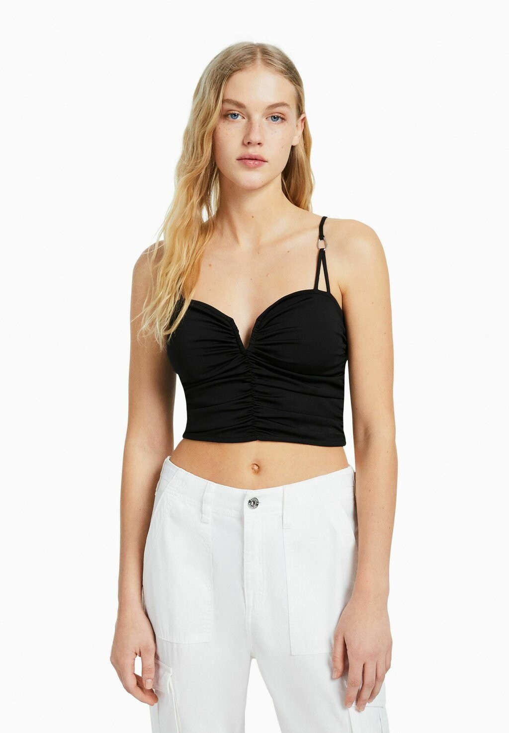 

Топ Bershka, черный
