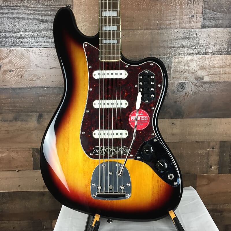 

Басс гитара Squier Classic Vibe Bass VI 3-Tone Sunburst, Free Ship, 612