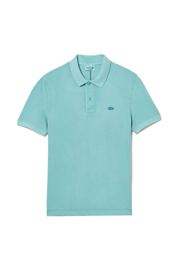 

Мужская синяя футболка-поло стандартного кроя Lacoste, Синий