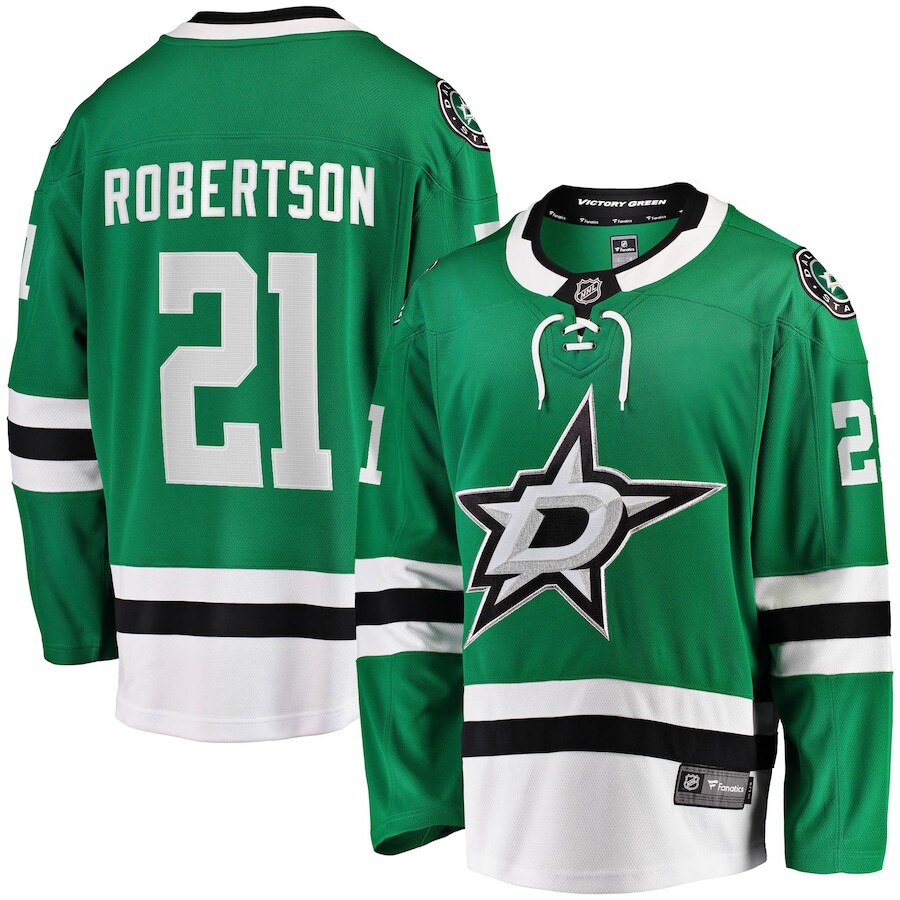 

Джерси Fanatics Branded Dallas Stars, зеленый