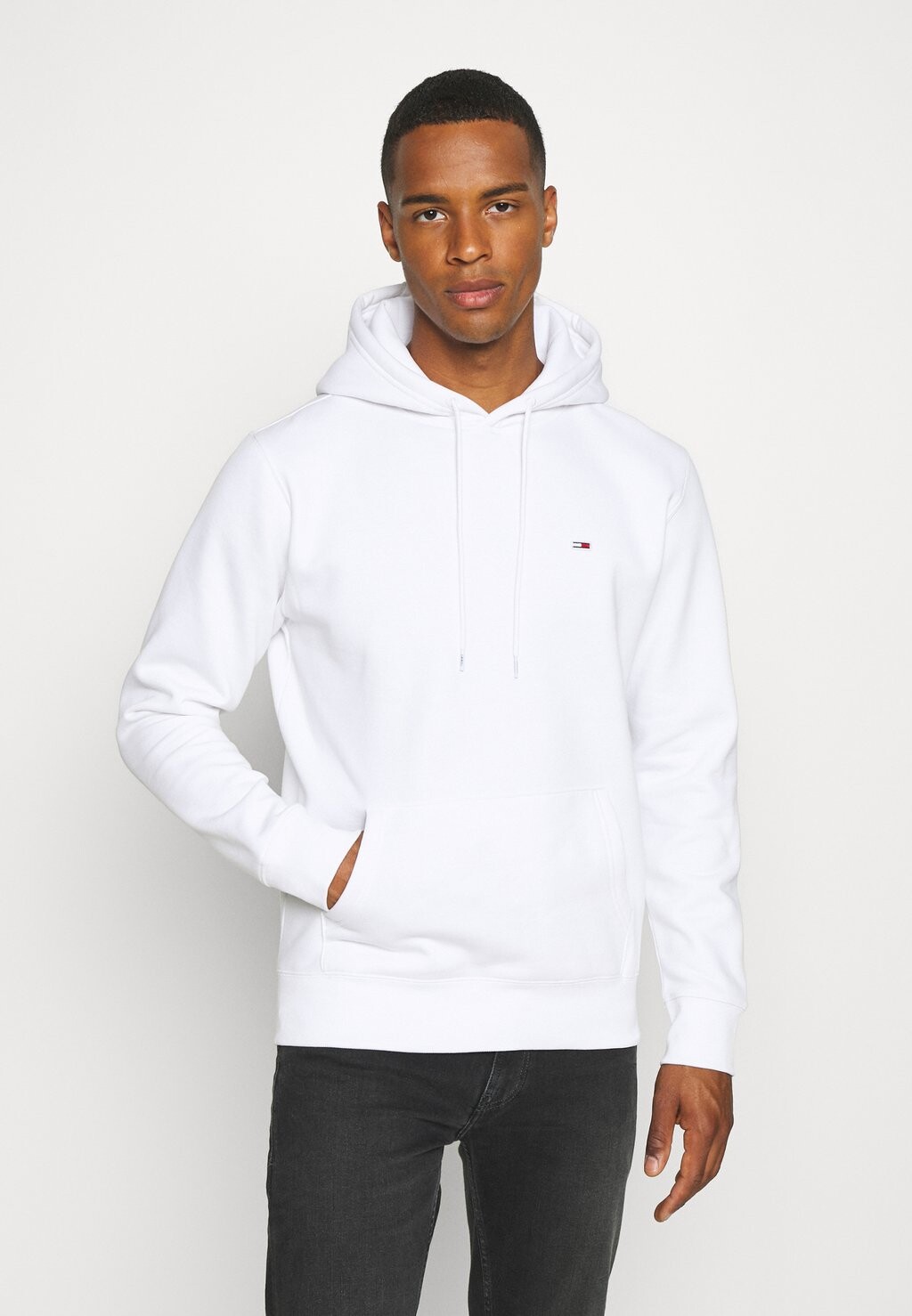 Толстовка REGULAR HOODIE UNISEX Tommy Jeans, белый