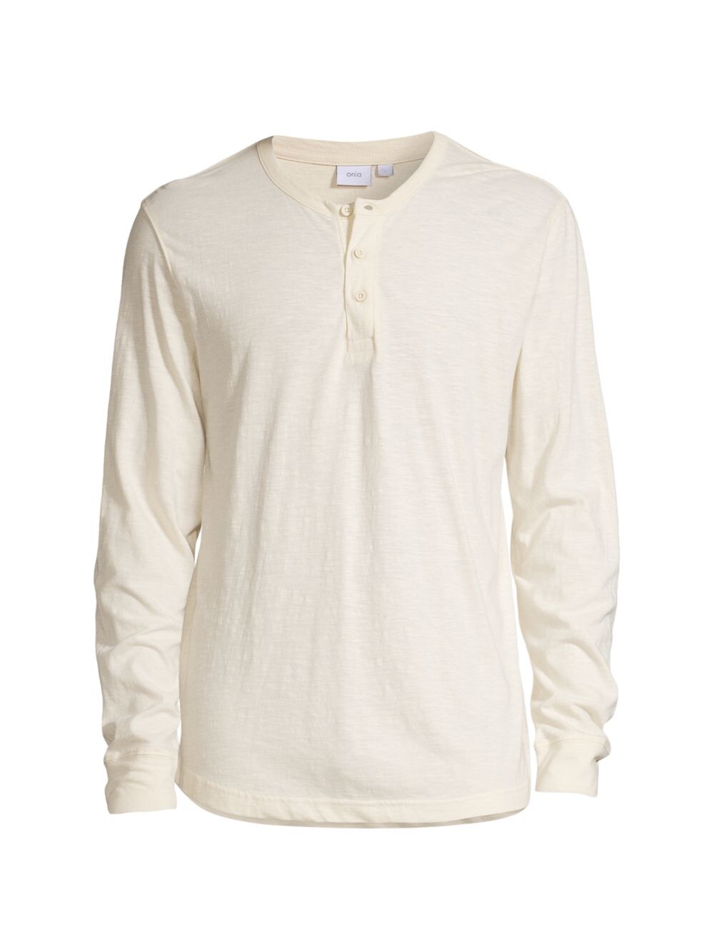 

Рубашка Henley с длинными рукавами с удлиненными рукавами Onia