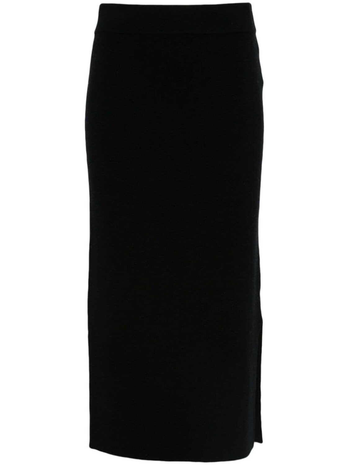 

Allude юбка миди из трикотажной резинки, черный