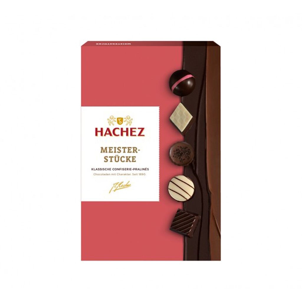 

Смесь Hachez Meisterstück Смесь пралине с алкоголем 150г Hanseatisches Chocoladen