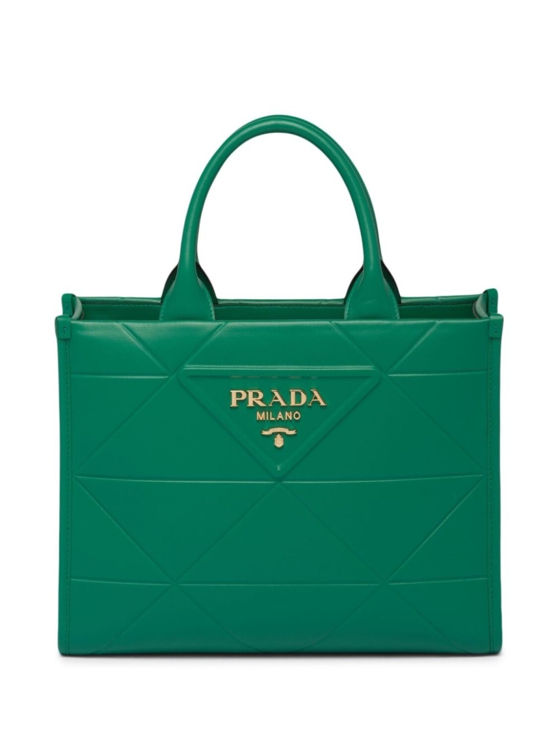 

Маленькая сумка-тоут Symbole Prada, зеленый