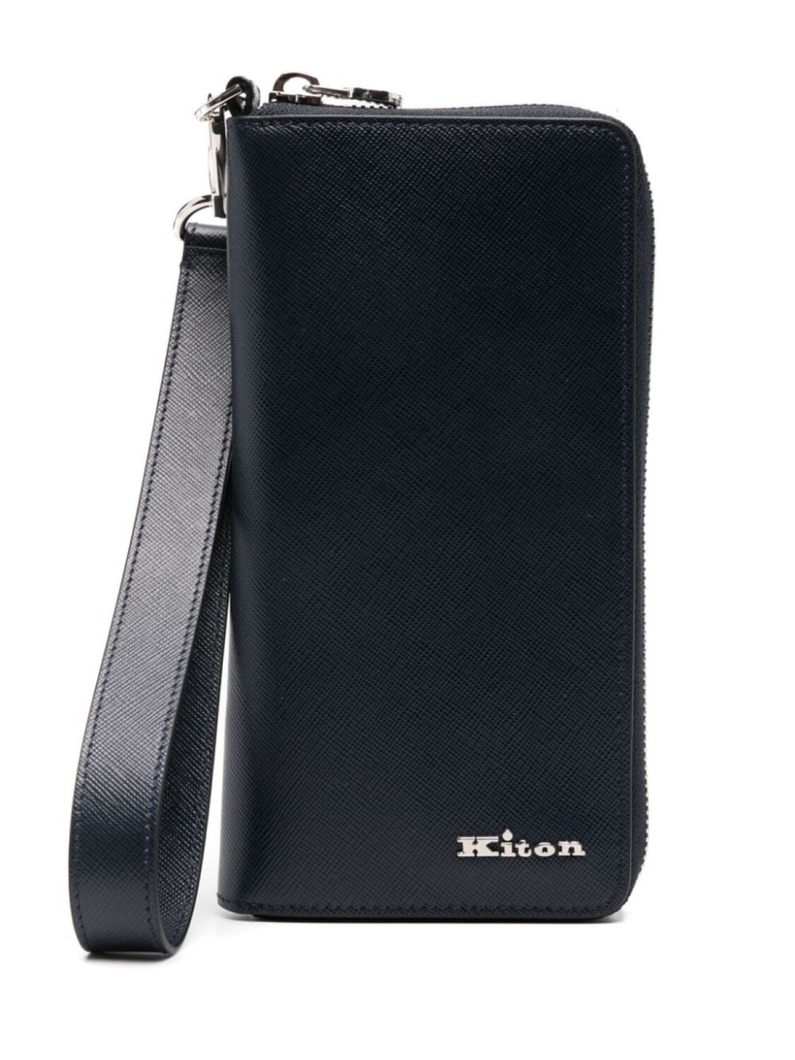 

Kiton кошелек с логотипом, синий