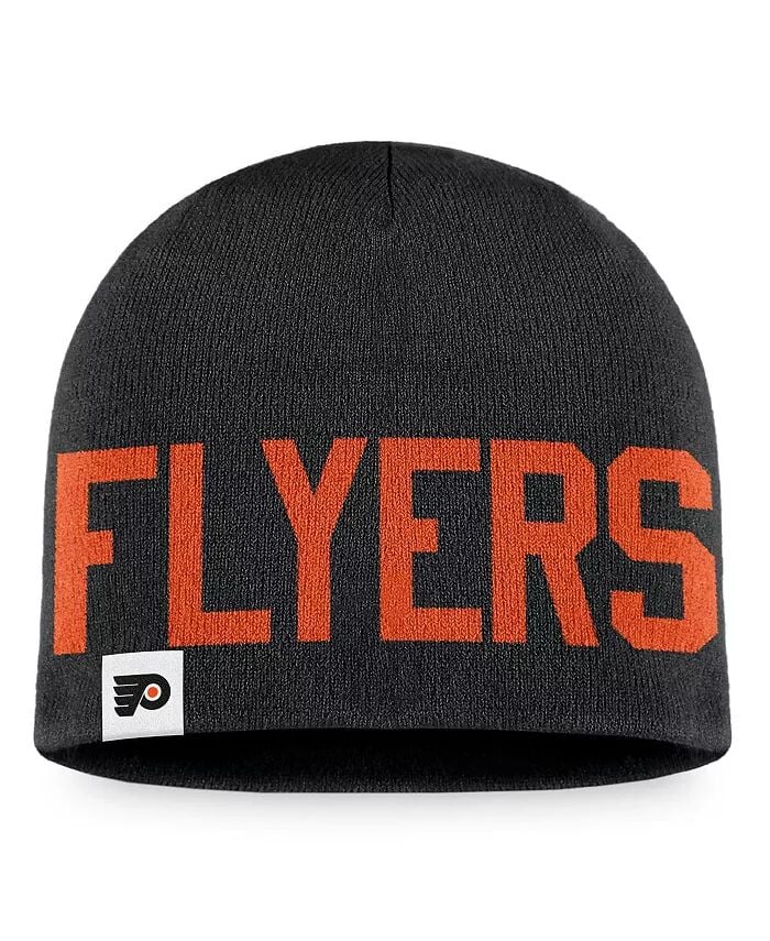 

Черная мужская вязаная шапка Philadelphia Flyers 2024 NHL Stadium Series Fanatics, черный