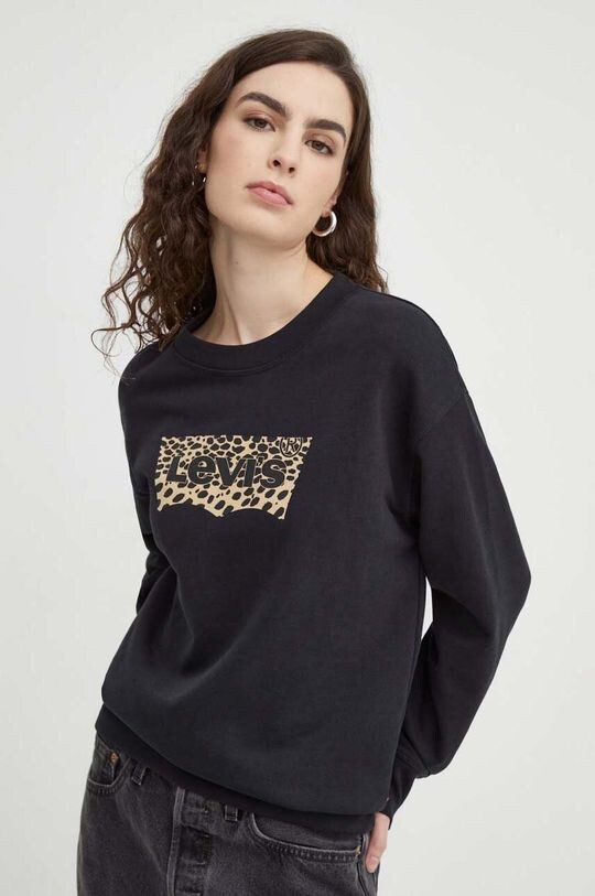 

Толстовка из хлопка Levi's, черный