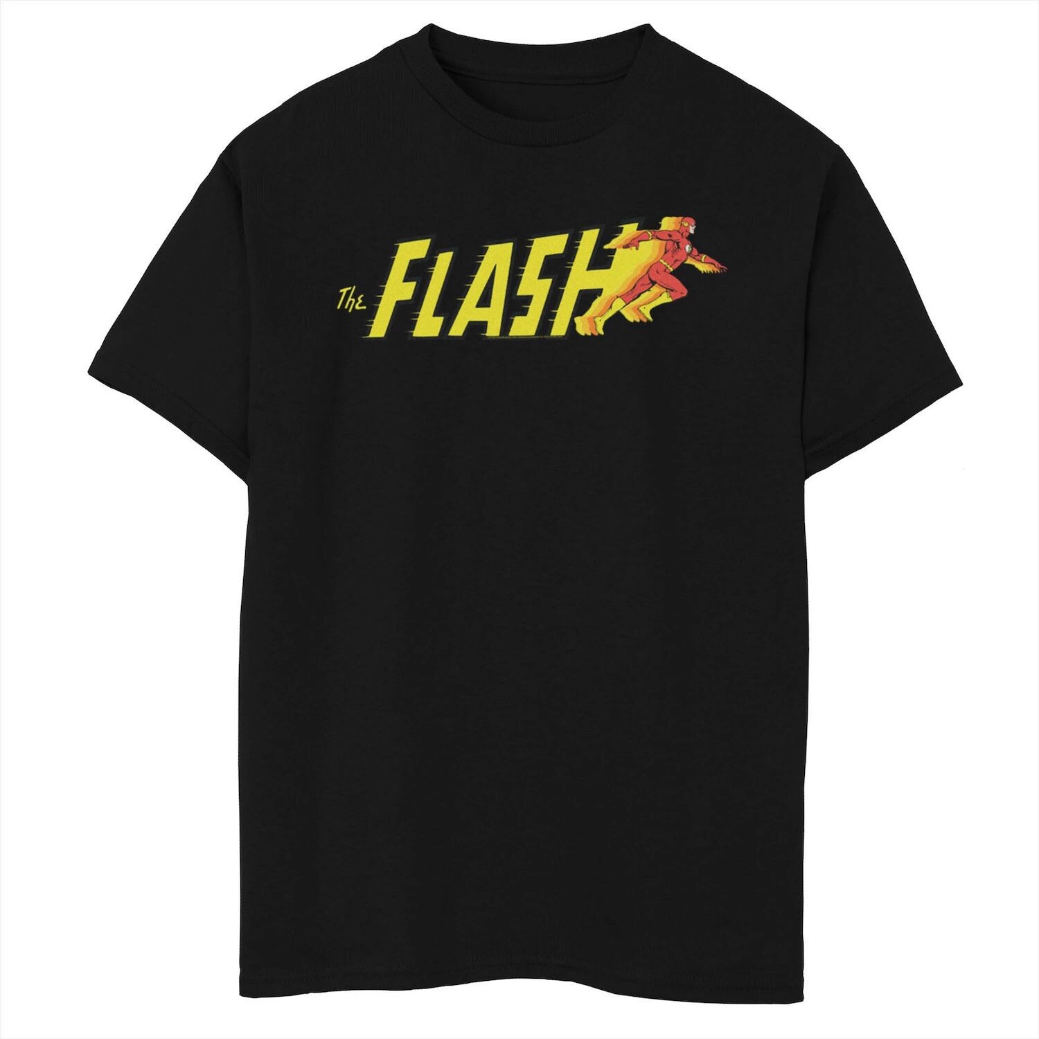 

Футболка с логотипом Flash и логотипом DC Comics для мальчиков 8–20 лет Husky DC Comics DC Comics