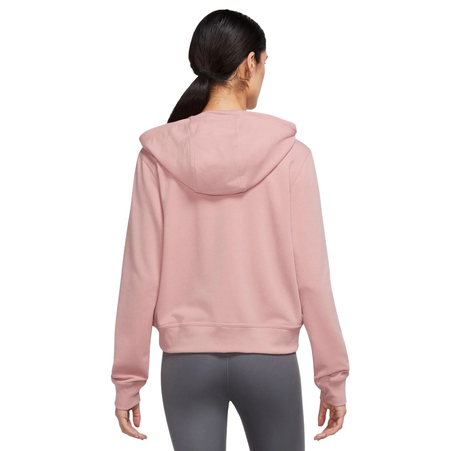 

Женская худи с молнией во всю длину Nike One Dri-FIT Nike, белый