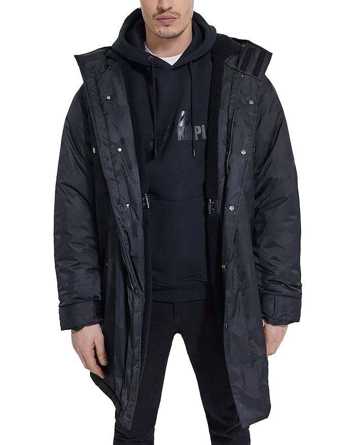 

Длинная свободная парка The Kooples