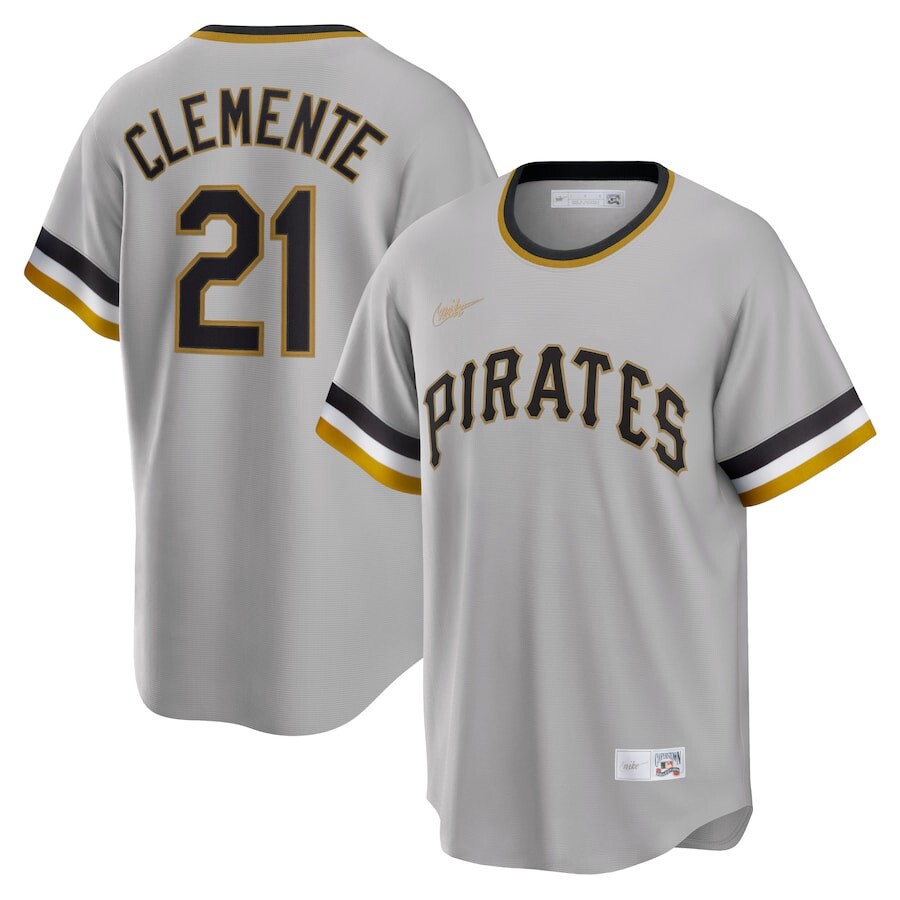 

Джерси Nike Pittsburgh Pirates, серый