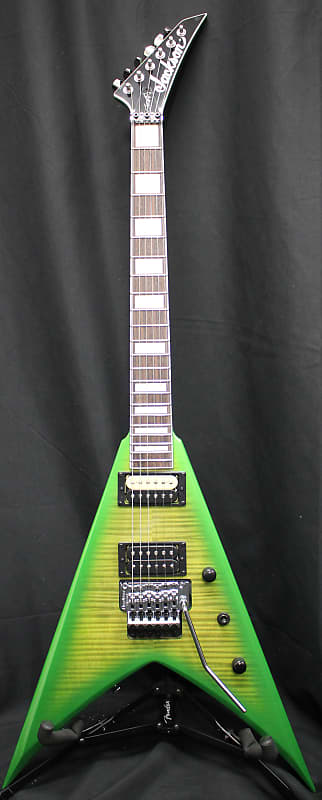 Электрогитара Jackson X Series Signature Scott Ian KVX King V Baldini Green Electric Guitar