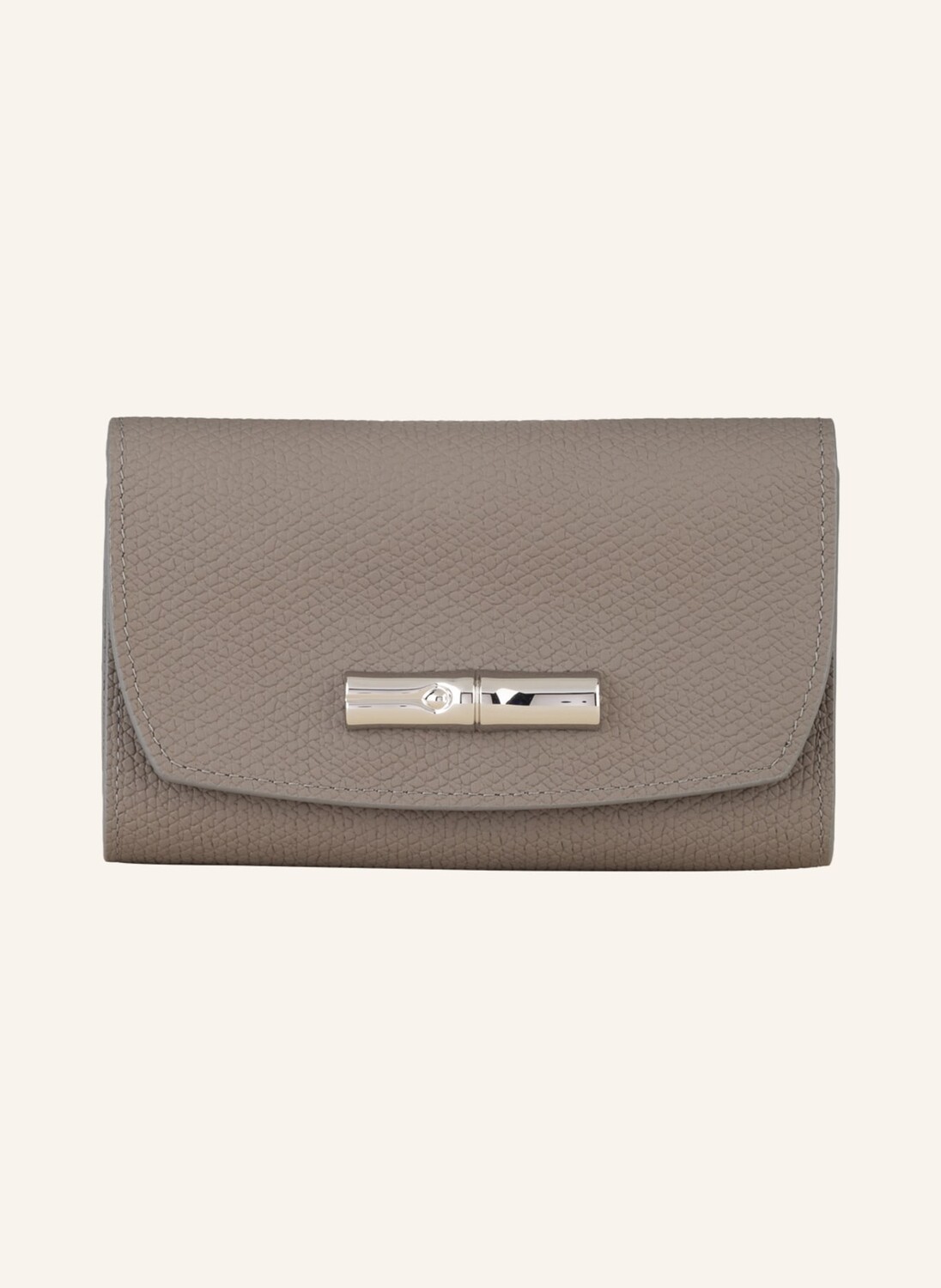 

Кошелек LONGCHAMP ROSEAU, серо-коричневый