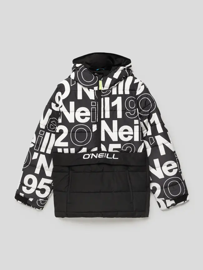

Куртка-слип с логотипом по всей поверхности, модель O RIGINAL ANORAK ONeill, черный