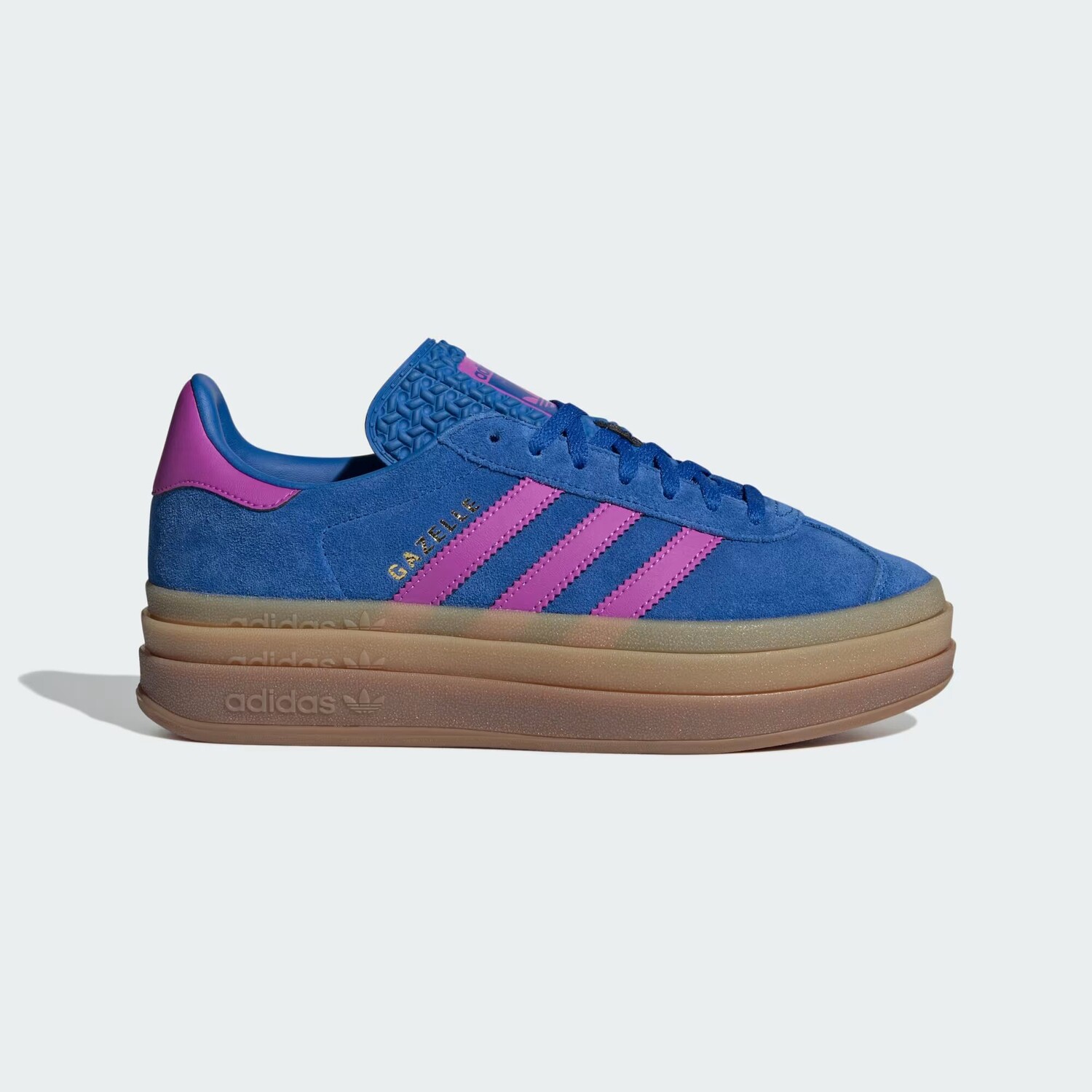 

Кроссовки Gazelle Adidas, цвет Blue/Purple Burst/Blue