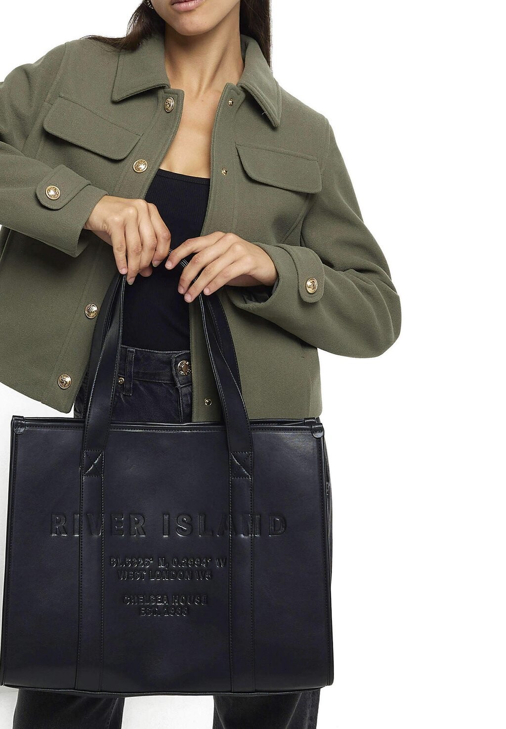

Сумка River Island, цвет black