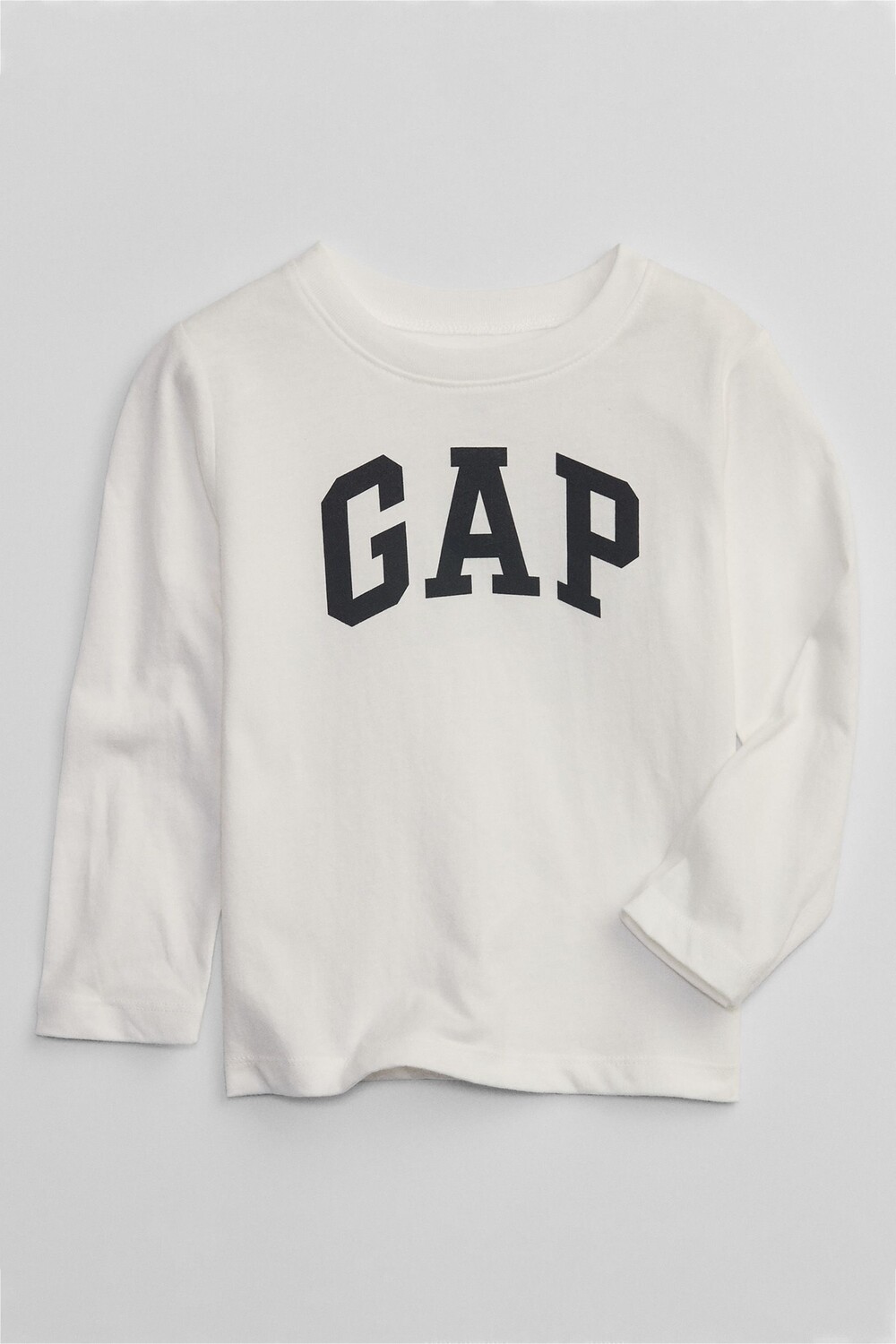 

Футболка с длинными рукавами и круглым вырезом Gap, белый