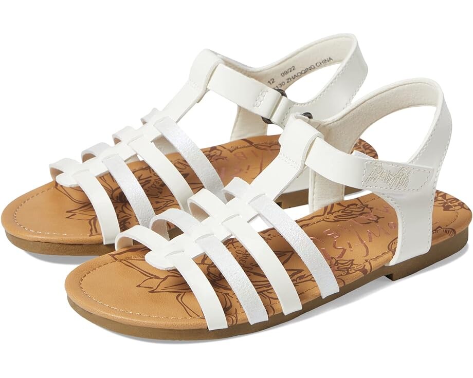 

Сандалии Blowfish Malibu Sachs-T, цвет White Milano Patent/Milkyway Galaxy