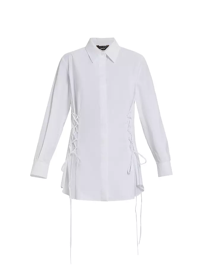 

Рубашка-туника из хлопка Fascia Marina Rinaldi, Plus Size, белый