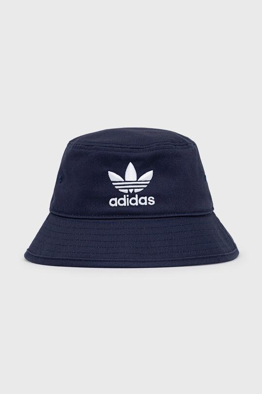 

Хлопчатобумажная шапка adidas Originals, темно-синий