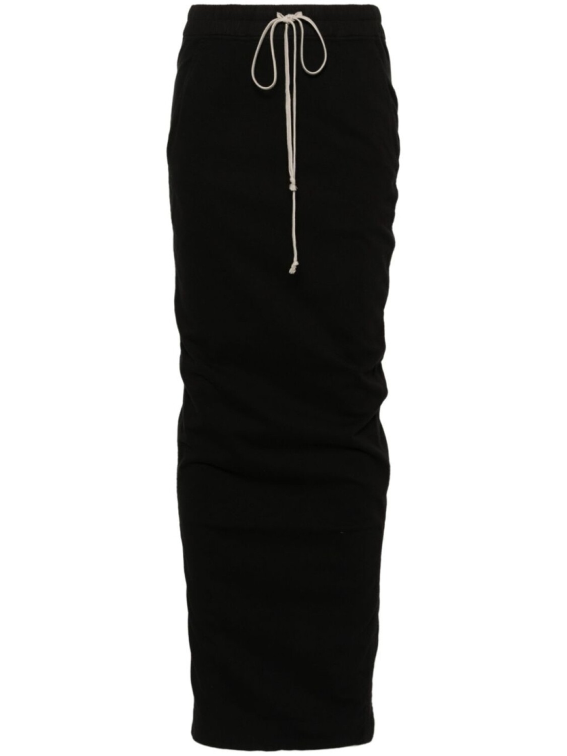 

Rick Owens DRKSHDW юбка Pillar с драпировкой, черный