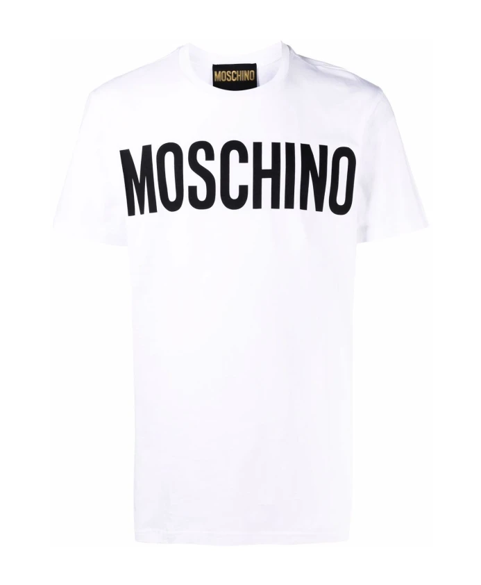 

Футболка и поло с логотипом Moschino, белый