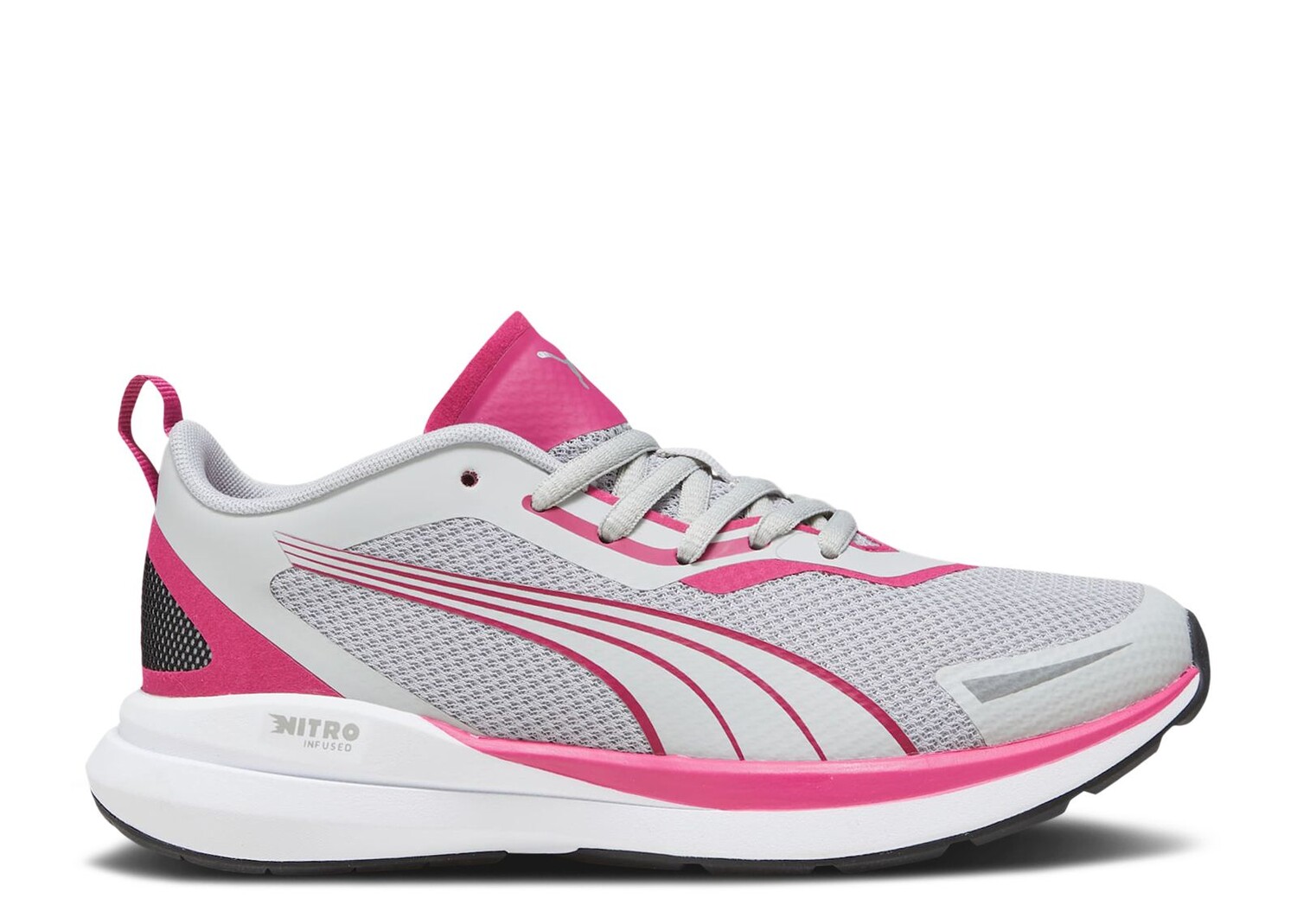 

Кроссовки Puma Kruz Nitro Big Kid 'Ash Grey Pinktastic', серый