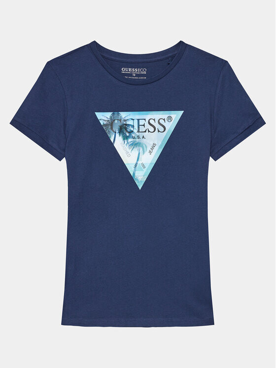 

Футболка стандартного кроя Guess, синий