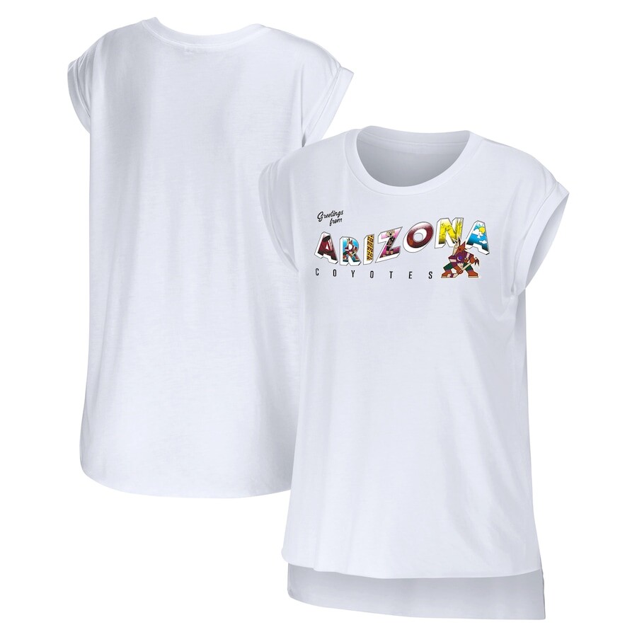

Топ WEAR by Erin Andrews Arizona Coyotes, белый