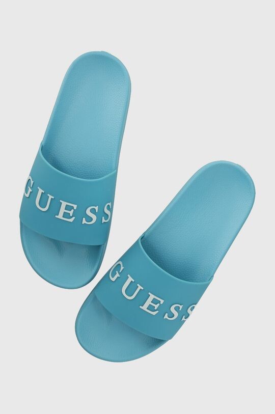 

СЛАЙДЫ шлепанцы Guess, бирюзовый