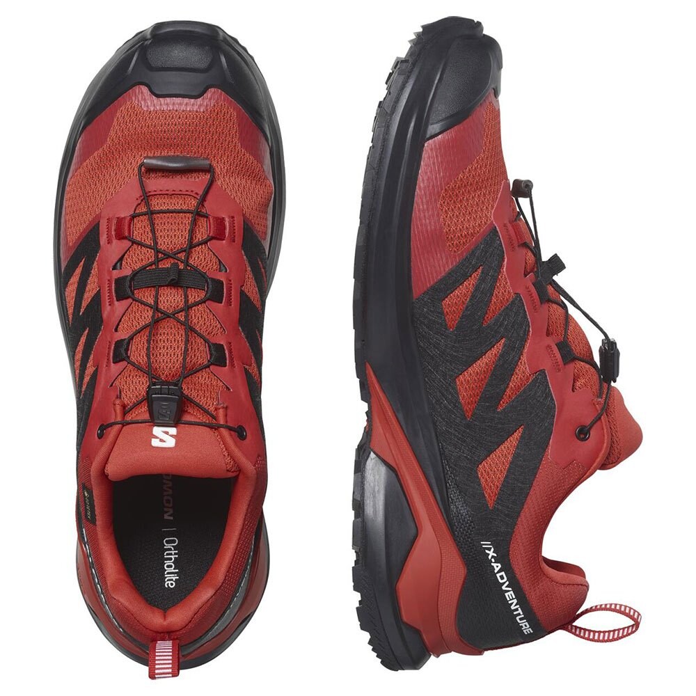 

Кроссовки для бега Salomon X-Adventure Goretex Trail, красный