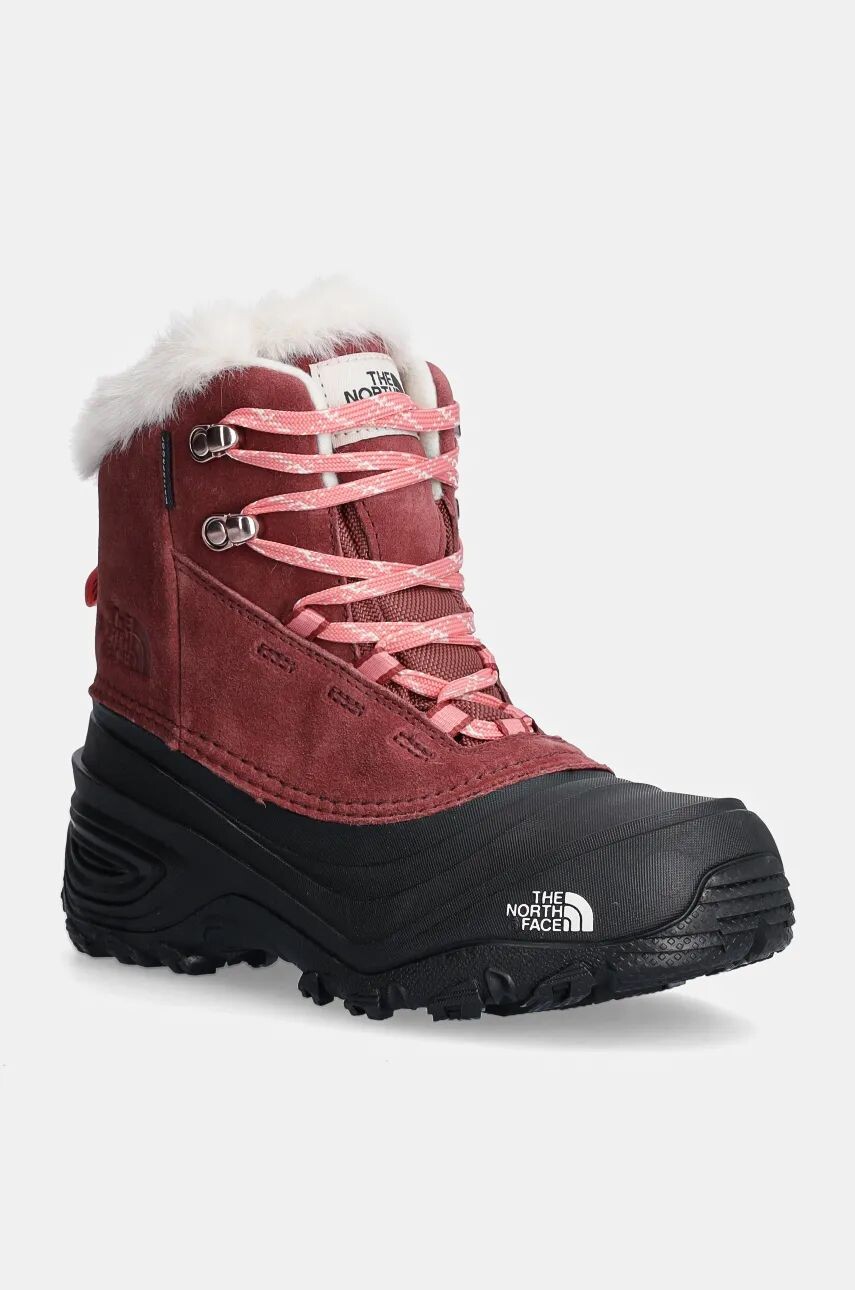 

Детские зимние ботинки The North Face SHELLISTA V LACE WP, гранатовый
