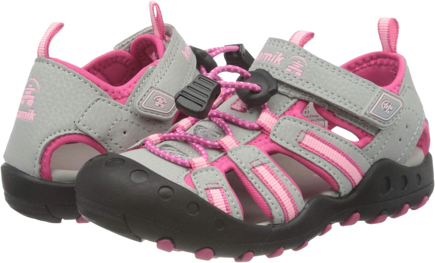 

Сандалии Crab Kamik, цвет Grey/Pink