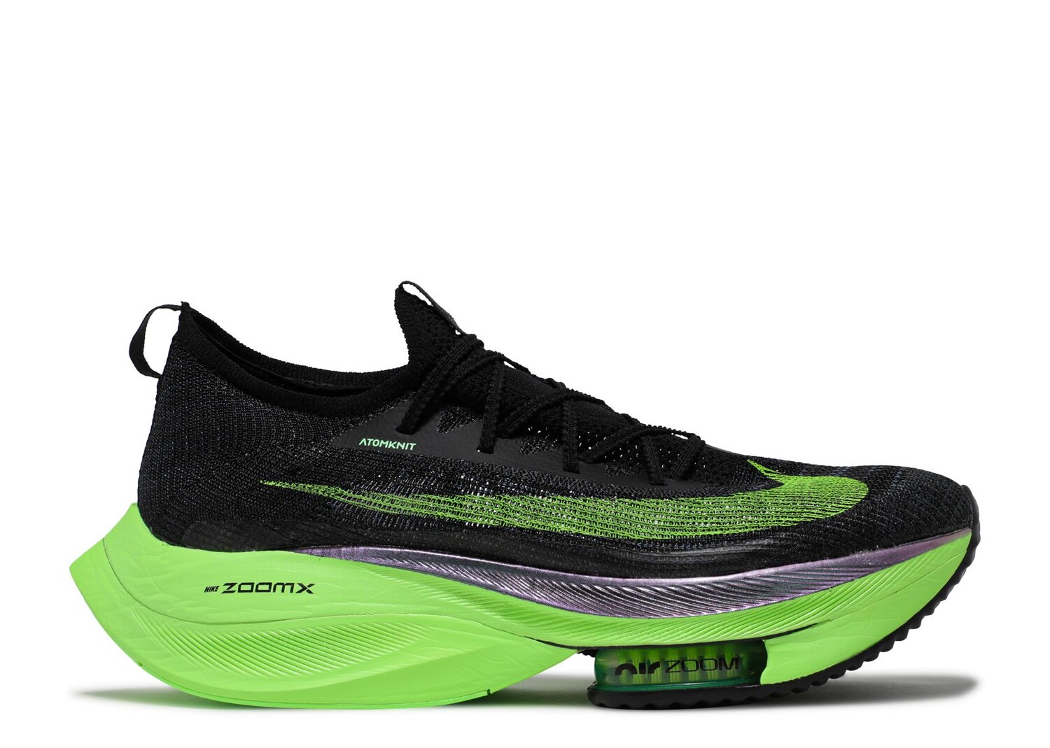 

Кроссовки Nike Air Zoom Alphafly Next% 'Lime Blast', зеленый