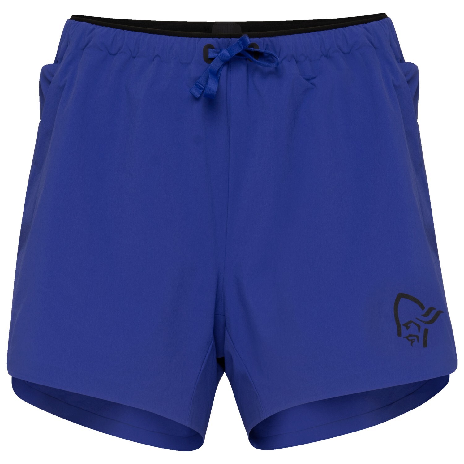 

Шорты для бега Norrøna Women's Senja Flex1 4'' Shorts, цвет Royal Blue