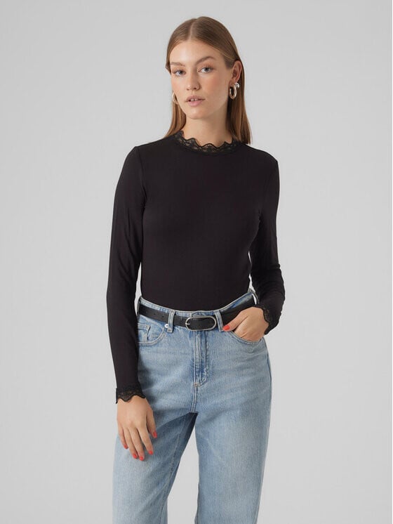 

Узкая блузка Vero Moda, черный