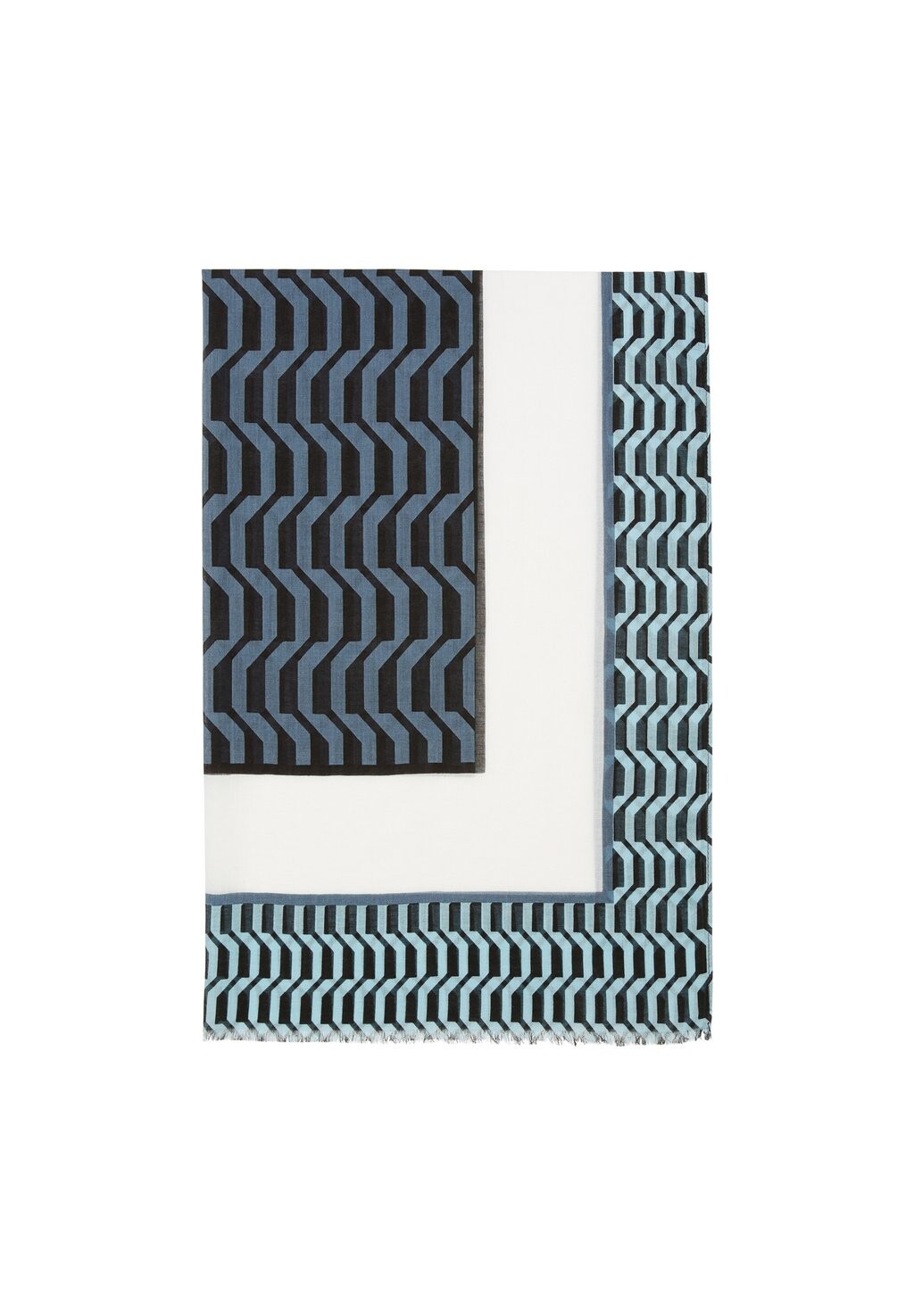 

Шарф MIT ALLOVER-PRINT Marc O'Polo, синий