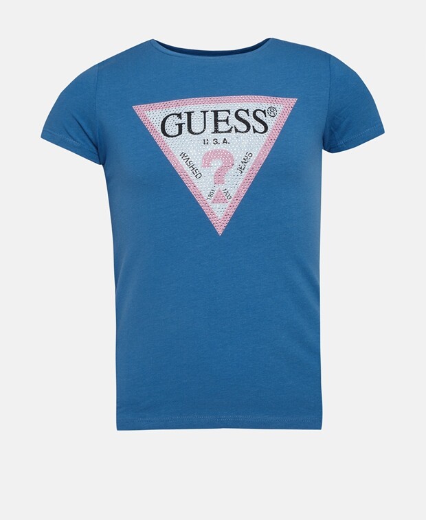 

Футболка Guess, темно-синий