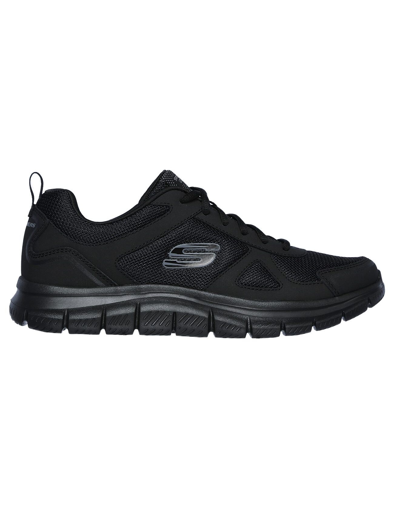 Низкие кроссовки Skechers Track Scloric, черный кроссовки skechers wide fit track scloric black