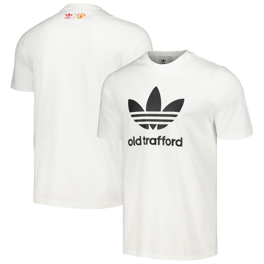 

Футболка с коротким рукавом adidas Originals Manchester United, белый