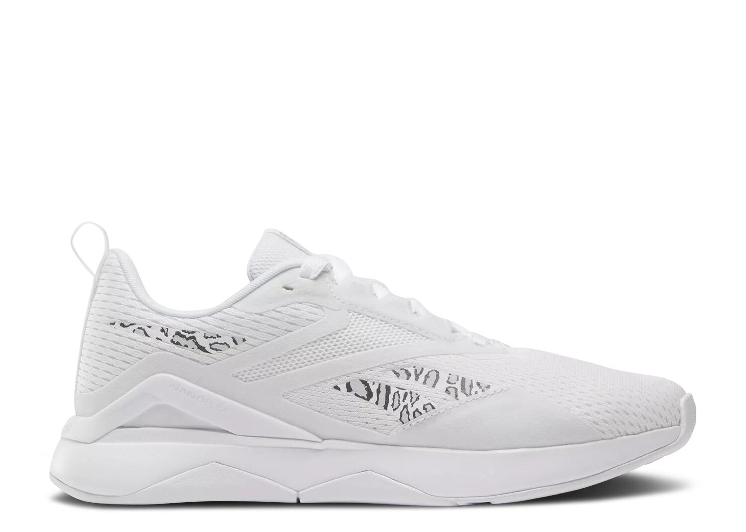 

Кроссовки Reebok Wmns Nanoflex Tr 2.0 'White Leopard', белый