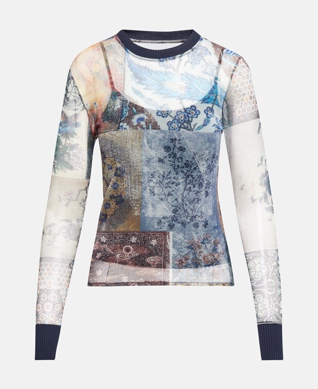 

Элегантная рубашка Desigual, темно-серый