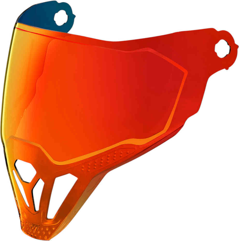 ForceShield зеркальный визор Icon, иридиевый красный защитный козырек для мотоцикла airflite зеркальный защитный козырек для лица airflite сменный козырек для шлемов airflite