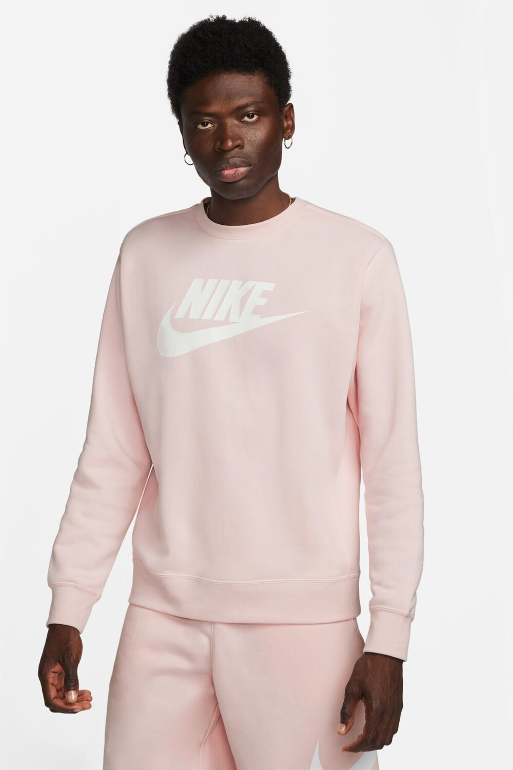 

Толстовка - Розовый - Классический крой Nike, розовый