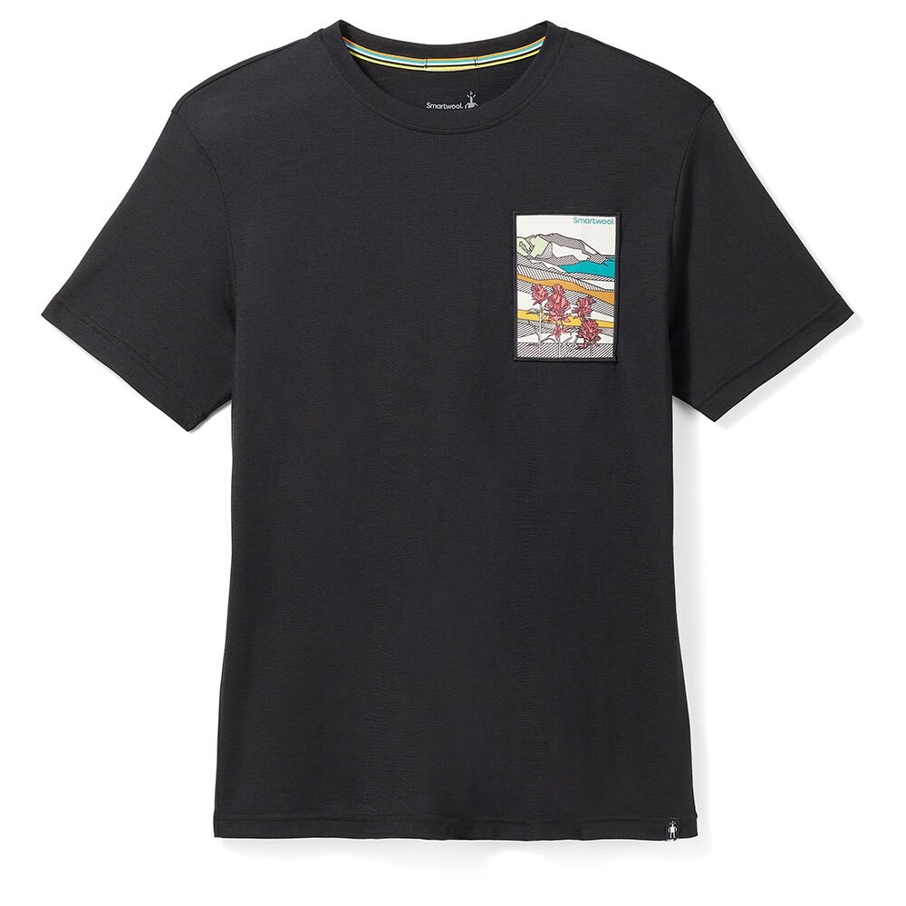

Футболка Smartwool Mountain Patch Graphic, черный