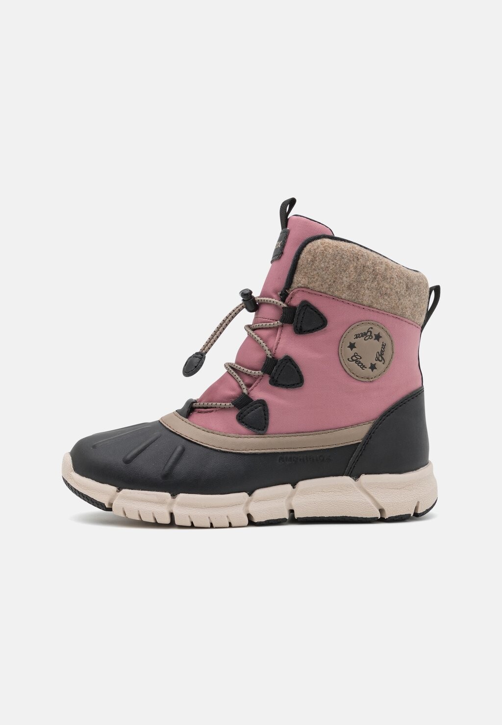 

Зимние ботинки/зимние ботинки FLEXYPER GIRL Geox, цвет black/dark pink
