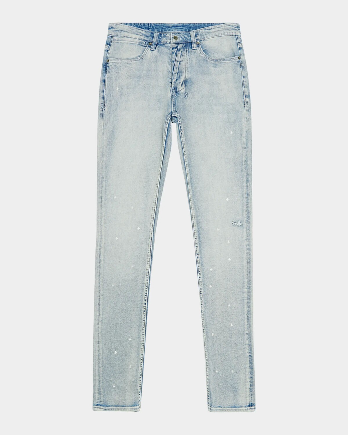 

Мужские зауженные джинсы Van Winkle Ksubi, цвет Denim