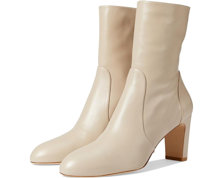 

Ботинки Stuart Weitzman Vida 75 Zip Bootie, цвет Dune